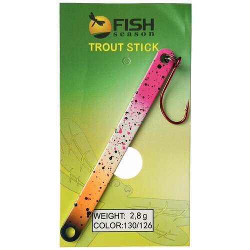 фото Блесна trout stick, 2.8гр, цвет-126, 1шт/уп fish season