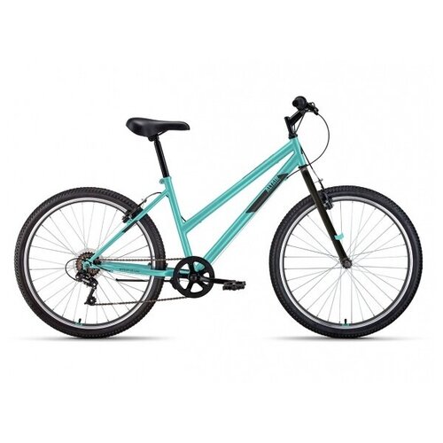 Велосипед ALTAIR MTB HT 26 low 26 6 ск рост 17 2022 мятныйчерный IBK22AL26124 2249400₽