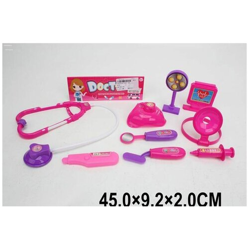 Набор - Доктор, розовый, игры для девочек, 1 упаковка