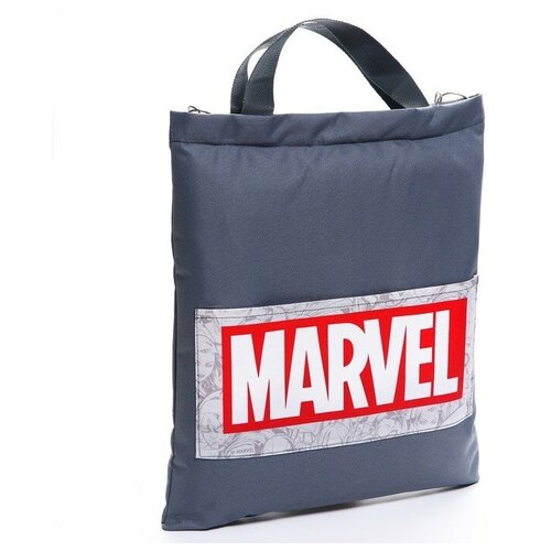 Сумка шоппер Marvel, серый