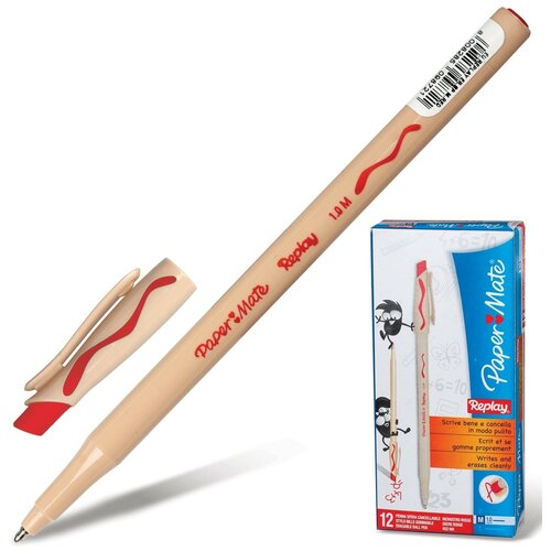 Ручка стираемая шариковая PAPER MATE 