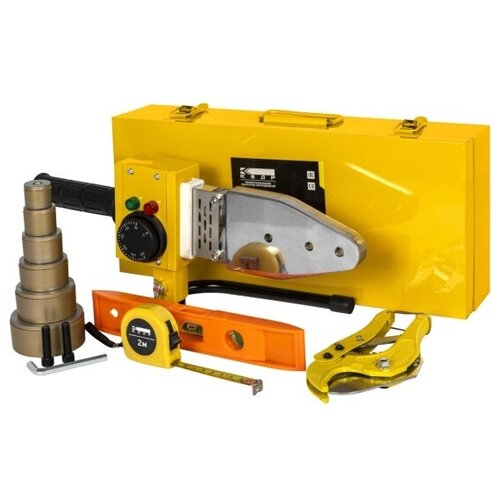 Аппарат для сварки пластиковых труб кедр СП-1700 PRIME в кейсе 220В 0-300 C полный набор 335000₽