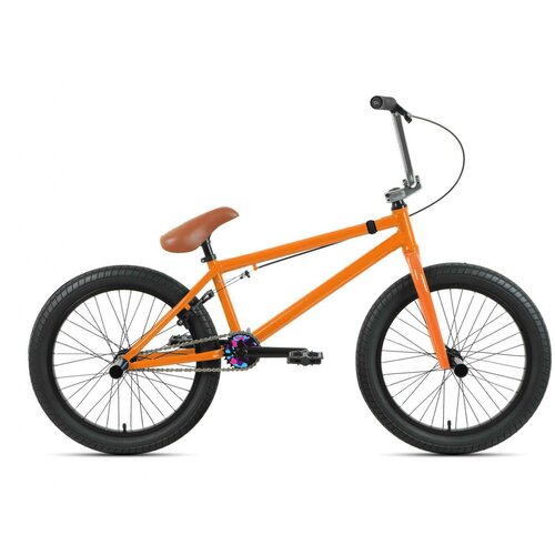Велосипед BMX FORWARD Zigzag 20 (2022) оранжевый 20 (требует финальной сборки) bmx велосипед forward zigzag 20 2022 серый 20 75
