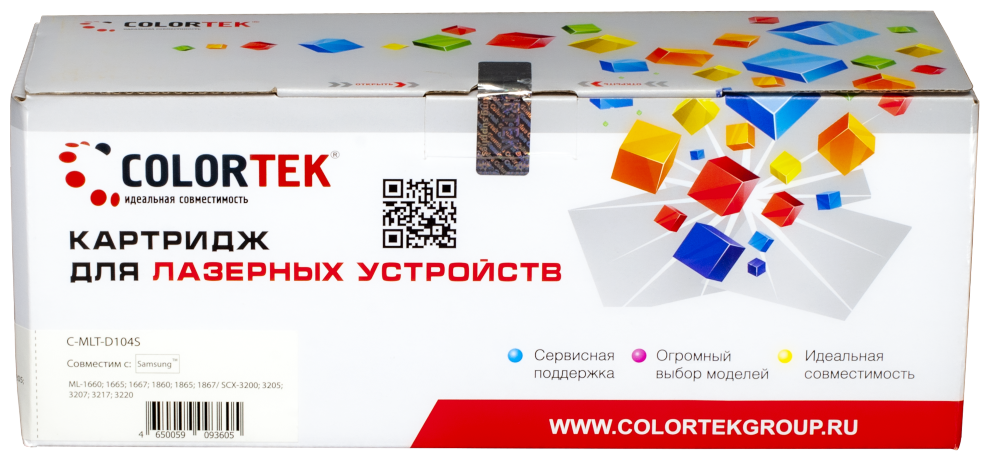 Картридж лазерный Colortek CT-MLT-D104S (104S) для принтеров Samsung