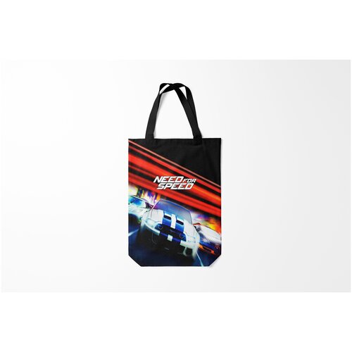 фото Сумка-шоппер / 31х42 см / геймерам / nfs nedd for speed burnettie