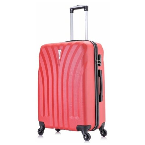 фото Чемодан l’case phuket m 66х46х26см красный l'case