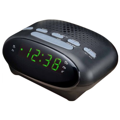 BV-36GKR BVItech радио-часы сетевые зеленыйчерный 145000₽