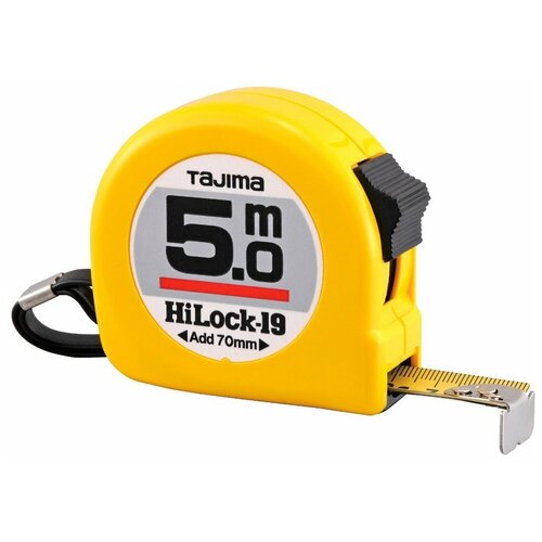 Рулетка TAJIMA HI LOCK 5м/19мм H9P50MY