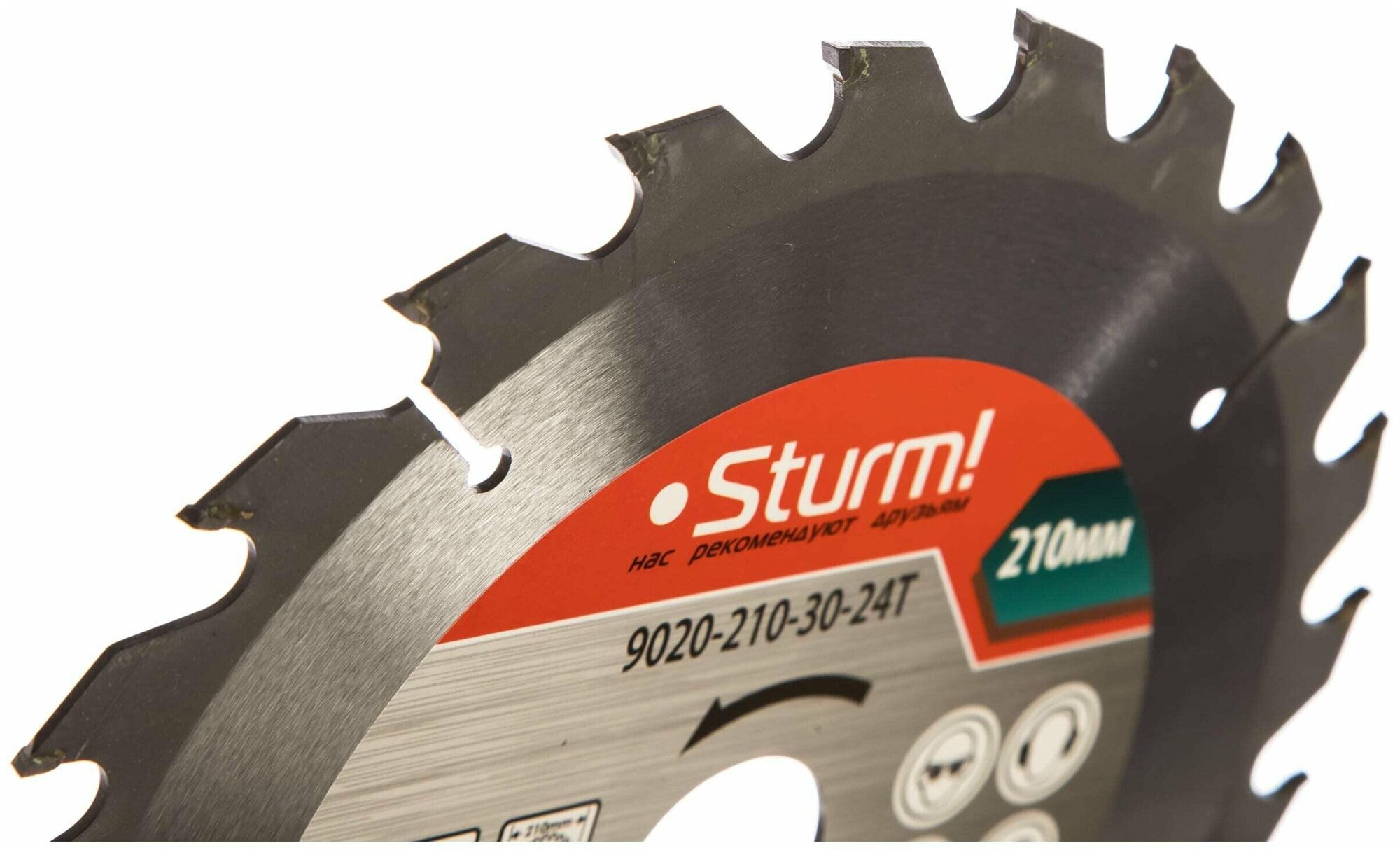 Пильный диск Sturm! 9020-210-30-24T 210х30 мм - фотография № 6