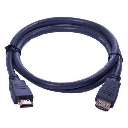 комплект 2 штук кабель hdmi hdmi m m 5 м v2 0 k lock поз р экр wize cp hm hm 5m Кабель Wize CP-HM-HM, 1 м, 1 шт., темно-серый