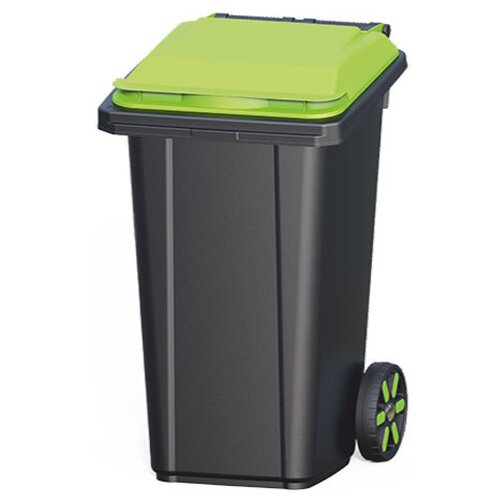 Контейнер для мусора пластиковый 60 литров, черный