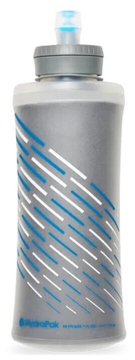 Мягкая бутылка для воды HydraPak SkyFlask 0,5L серая (SPI458)