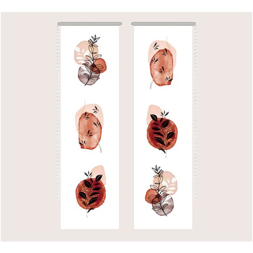 Дизайнерские рулонные шторы блэкаут 