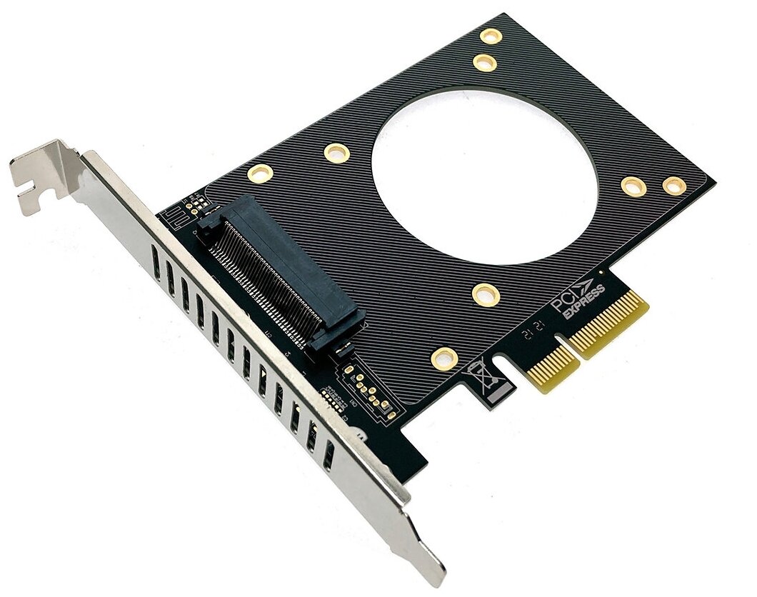 Контроллер PCI-E U2 SFF-8639 для NVMe SSD PCIEU2A ver2 Espada