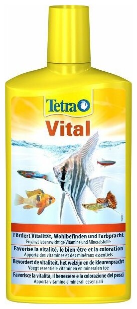 TETRA VITAL - Тетра средство для создания и поддержания естественных условий в аквариуме (500 мл) - фотография № 17
