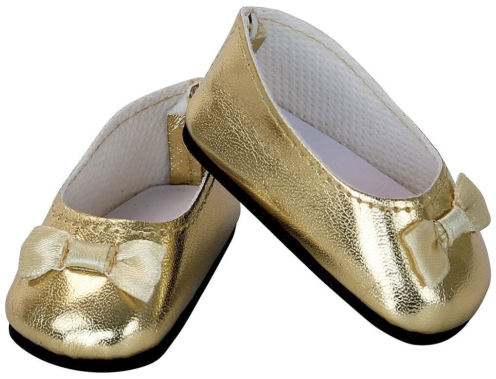 Petitcollin Gold ballerina (Золотые балетки для кукол 39-48 см)