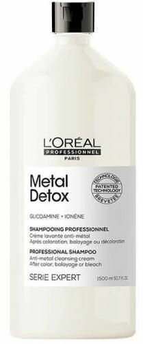 Шампунь L'Oreal Professionnel Metal Detox для восстановления окрашенных волос, 1500 мл