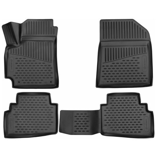 фото Коврики 3d в салон element для kia seltos, 2wd/4wd, 2020- кроссовер, 4шт. (полиуретан), element3d02441210