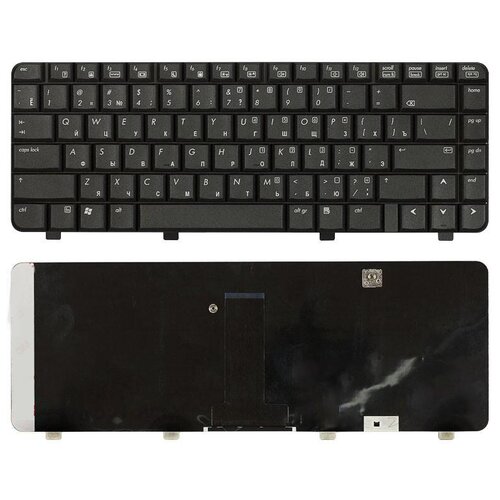 Клавиатура для ноутбука HP 500 510 520 черная 2461₽