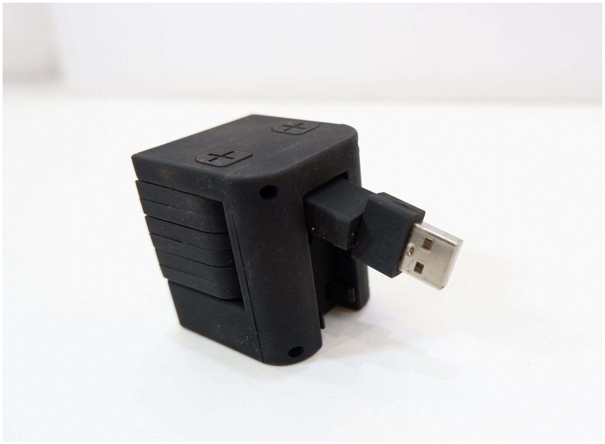 USB-концентратор USB-хаб КУБ 7 портов черный