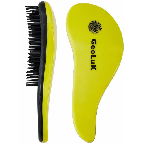 Расческа GeoLuk HairStyle Mini yellow