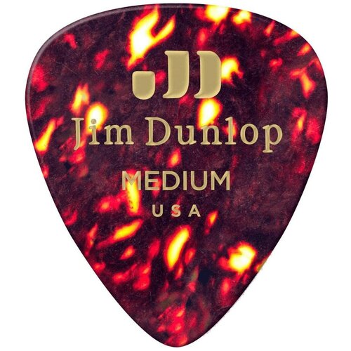 Набор медиаторов, 0,88 мм, 12 шт Dunlop 483P05MD Celluloid Medium