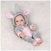 Kaydora Виниловая кукла Реборн (Reborn Dolls) - Девочка в костюме слоника (28 см) - изображение