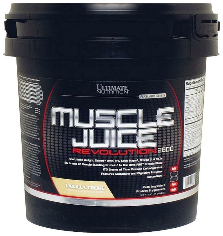 Ultimate Nutrition Muscle Juice Revolution 2600 (5040гр) Банан