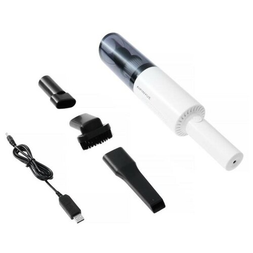 Пылесос автомобильный CARTAGE беспроводной 3 насадки 120 Вт 12 В белый 244800₽