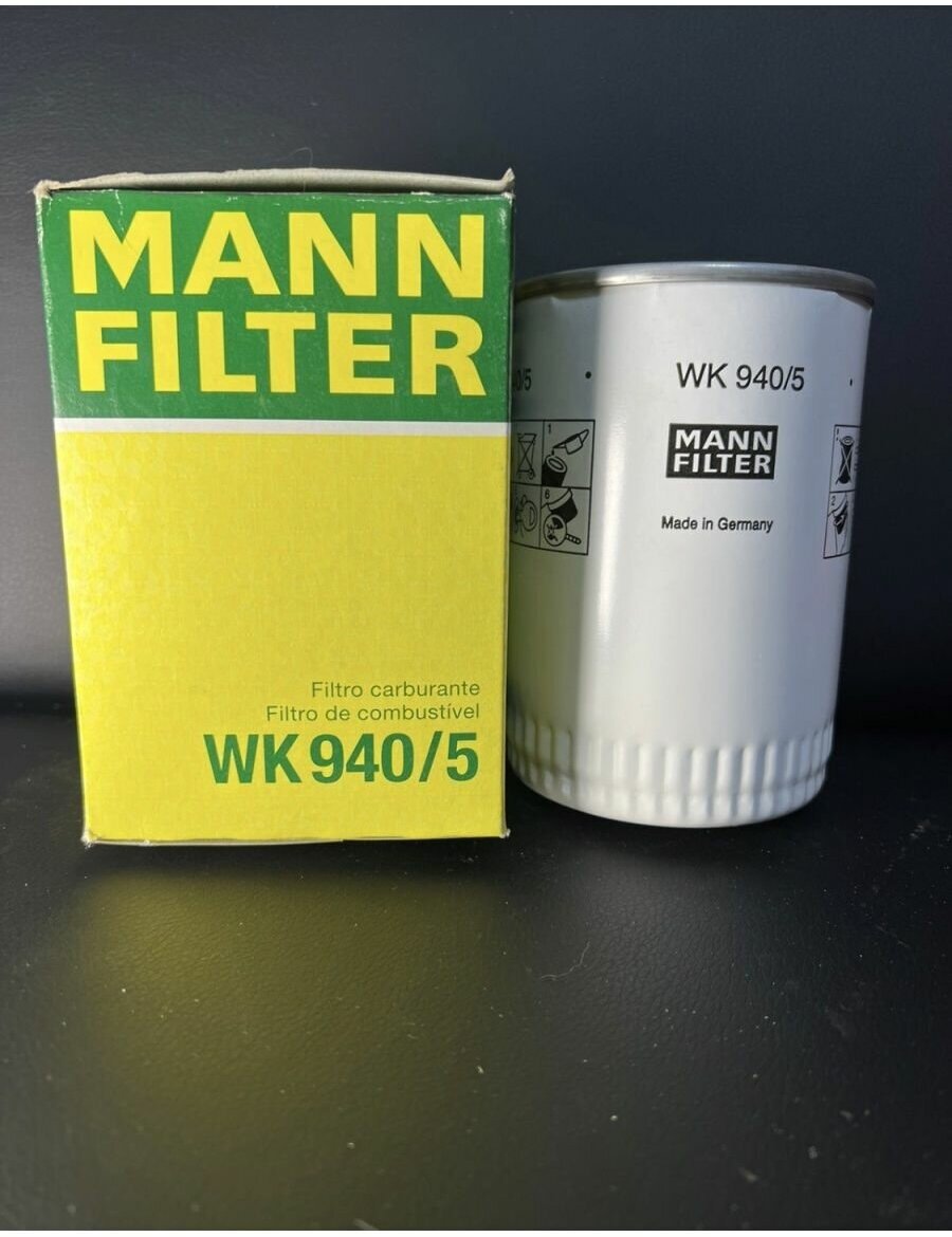 Масляный фильтр MANN-FILTER W 940/5