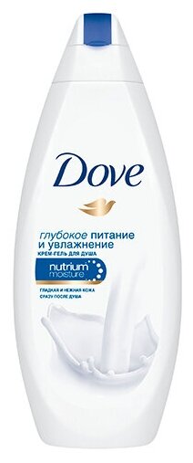 Dove Гель-Крем для душа Питание и Увлажнение Давинчи, 250 мл/