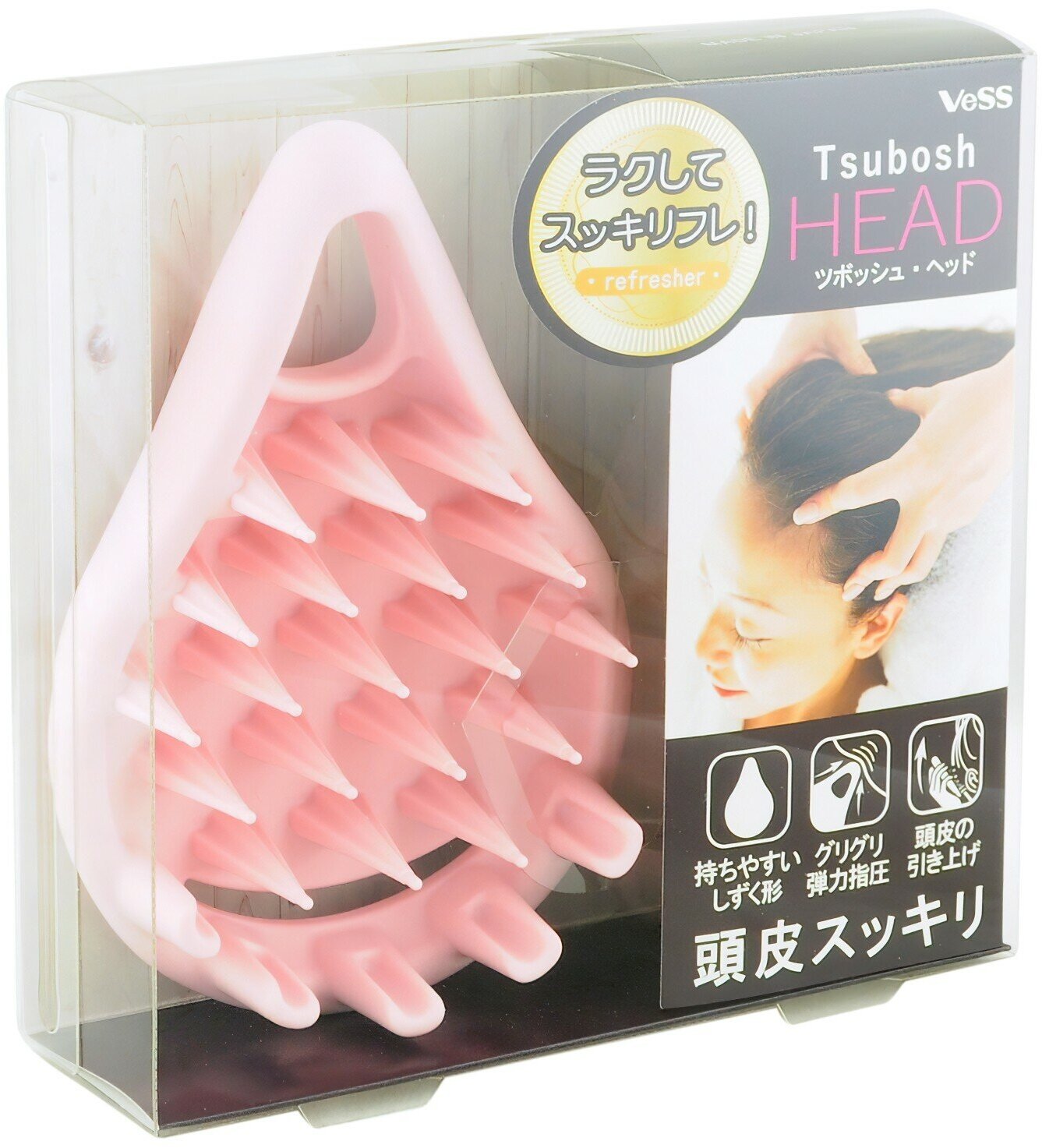 VESS Tsubosh Head Massager Универсальный массажер для кожи головы, арт. 302831