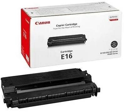 Картридж Canon E16 (1492A003) black оригинальный 2000 страниц