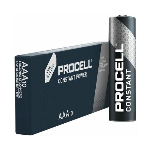 Duracell Procell Constant LR03 (AAA) (10шт. в упаковке) NEW батарейка duracell procell aaa lr03