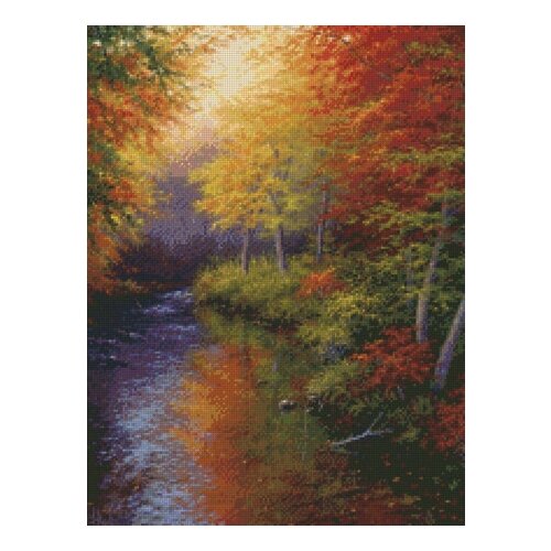 фото Набор для вышивания candamar 30952 отражения осени candamar designs