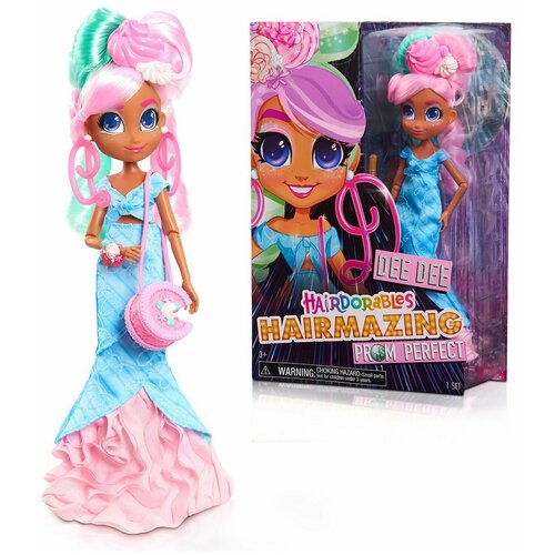 Hairdorables Just Play Toys Кукла Хэрдораблс Hairmazing - Диди 2 серия (Hairdorables Hairmazing Prom Perfect Series 2 Dee Dee Doll) куклы и одежда для кукол hairdorables кукла загадка арт вечеринка