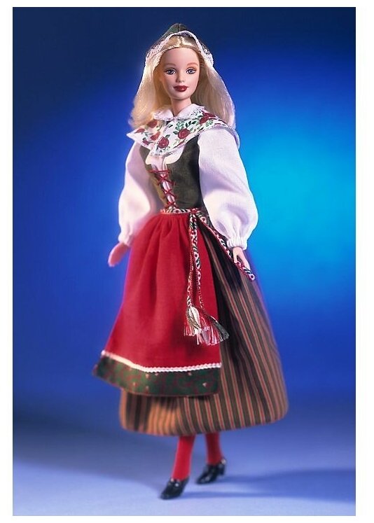 Кукла Barbie Dolls of the World - Swedish (Барби Куклы Мира - Шведка)