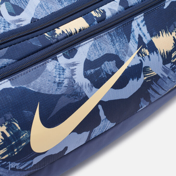 Дорожная сумка Nike Brasilia Printed Duffel Small синий, Размер ONE SIZE - фотография № 4