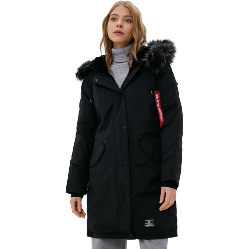 фото Парка alpha industries, размер s, черный