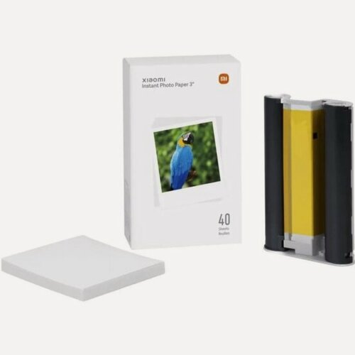 Изображение товара Фотобумага Xiaomi Instant Photo Paper 3' (40 Sheets)