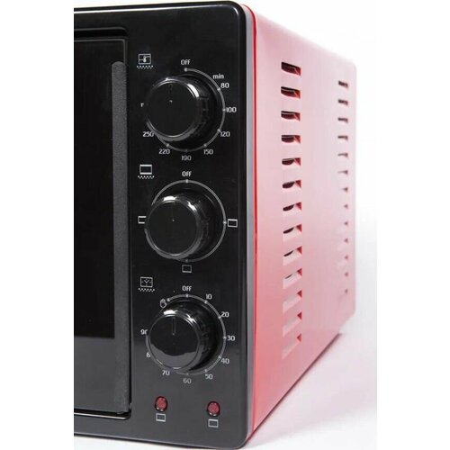 Мини-печь Vesta MP-V 2332 L черно-красная 501600₽