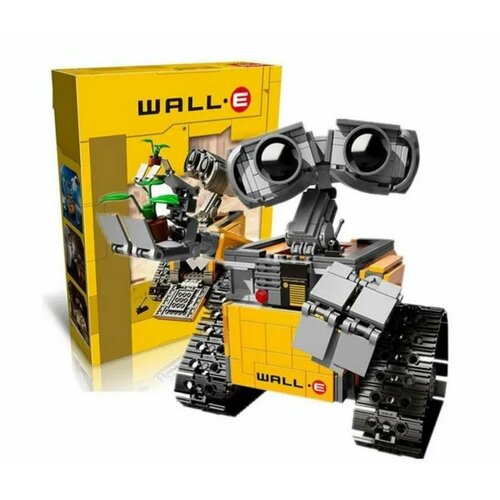 конструктор creator ева и валл и 155 деталей wall e конструктор детские игрушки Пластиковый конструктор робот валл-и (WALL-E) / 687 деталей / Развивающая игрушка