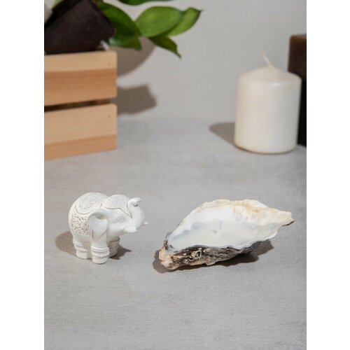 Слоник и свеча в устрице 950₽