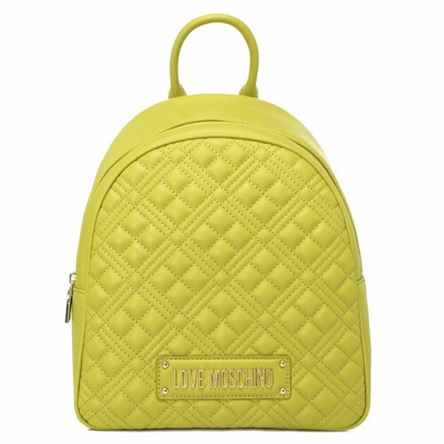 Рюкзак LOVE MOSCHINO, желто-зеленый