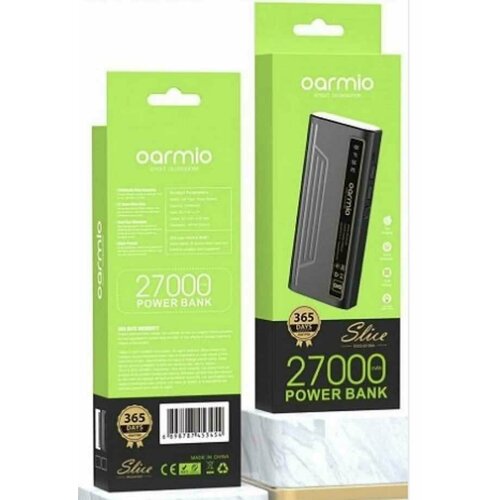 Внешний аккумулятор Power Bank Oarmio 27000 mah M199A 2 USB черный 84900₽
