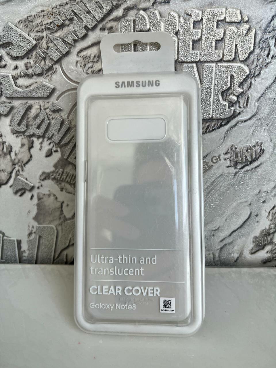 Чехол Samsung Clear Cover Great Galaxy Note 8 прозрачный