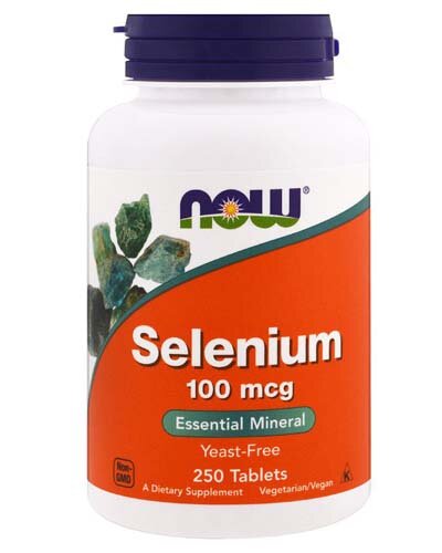 NOW Selenium 100 мг 250 табл (NOW)