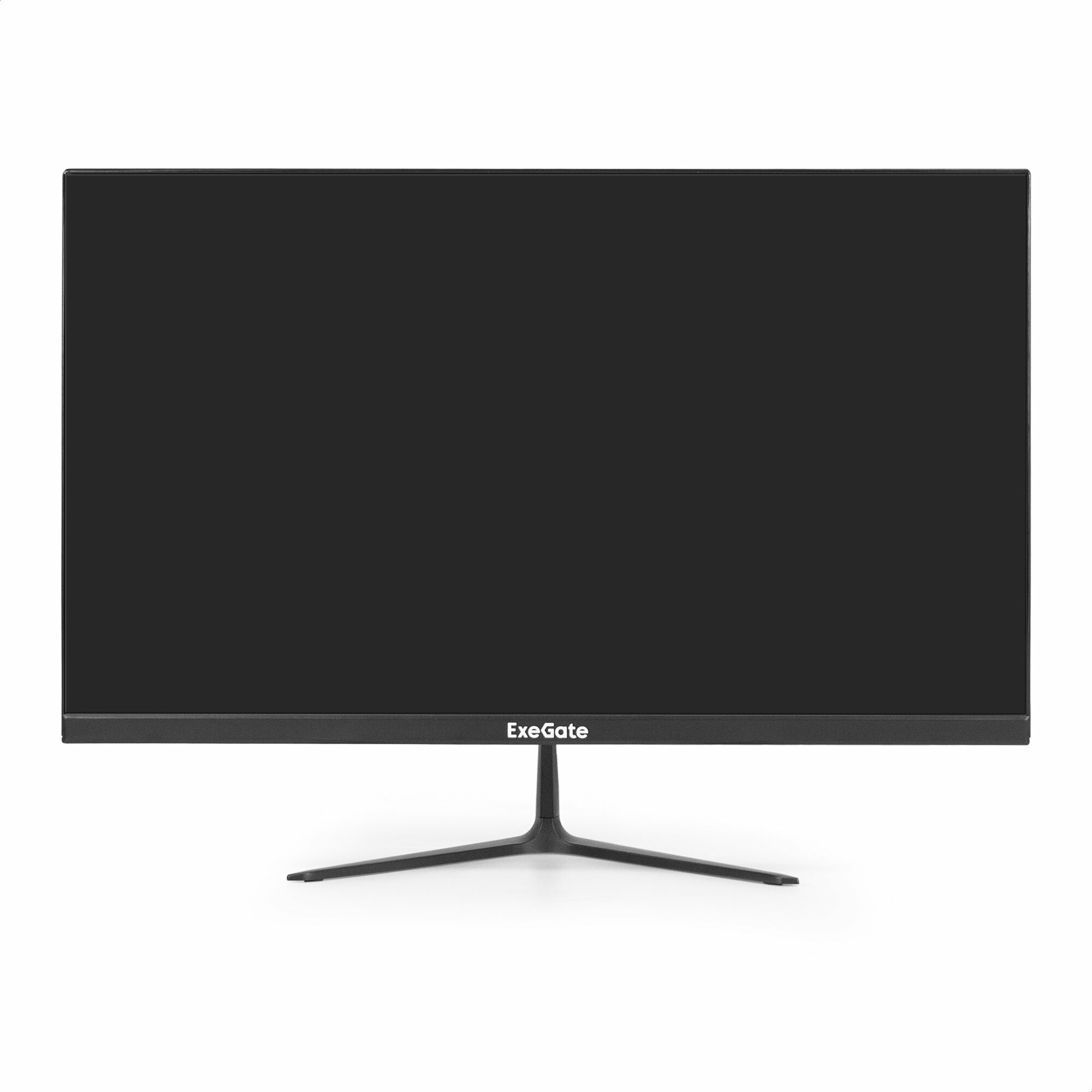 Монитор безрамочный с аудио 23.8" ExeGate ProSmart EV2407A (VA, FHD, 1920x1080@75Гц, 16:9, 280cd/m2, 3000:1, 178°/178°, 5ms, Speakers, D-Sub, HDMI1.4, FreeSync, Low Blue Light, кабель HDMI 1.5м, VESA 75x75, регулировка наклона, черный) EX294344RUS — фото 1