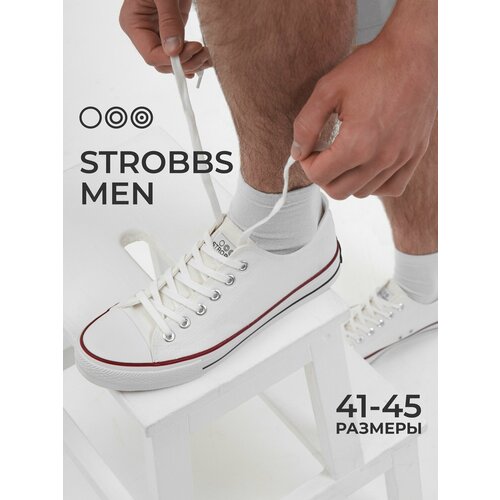 фото Кеды strobbs, размер 44, белый