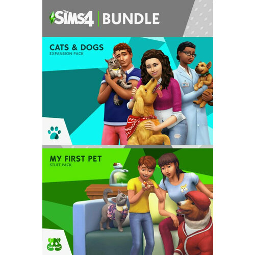 Игра THE SIMS CATS AND DOGS PLUS MY FIRST STUFF - Bunlde DLC для Xbox OneSeries XS Турция цифровой ключ 2489₽